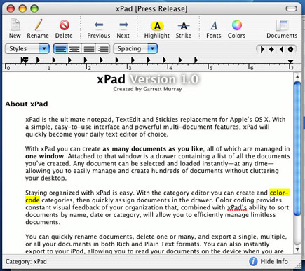 notepad == for mac